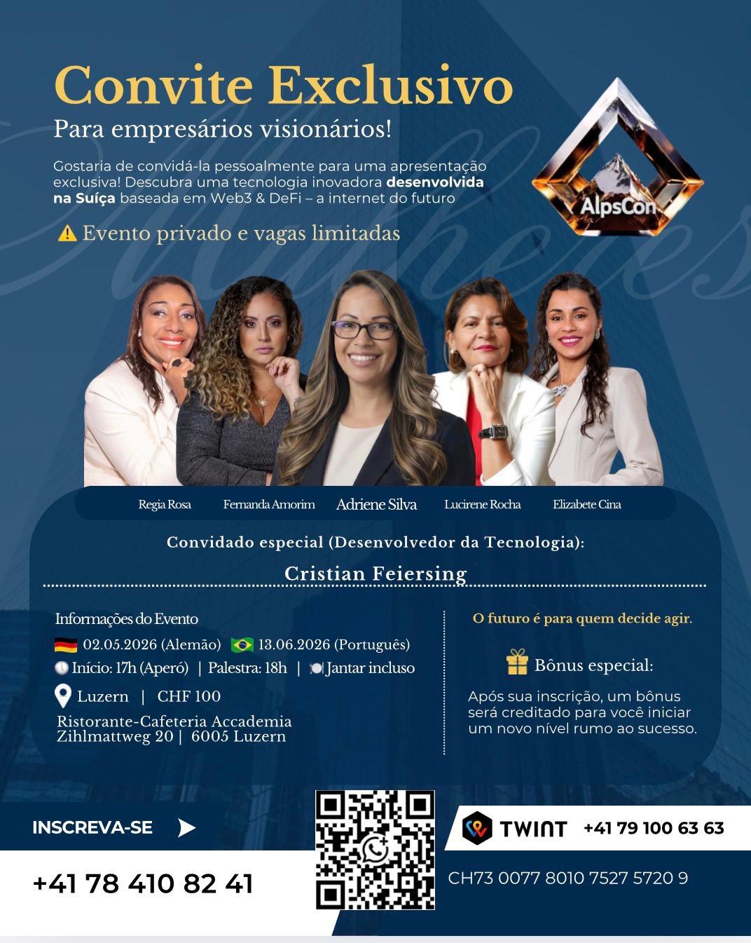 AlpsCon / Tecnologia Inovadora desenvolvida na Suíça / A internet do futuro