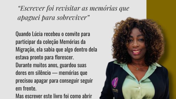 LANÇAMENTO DO LIVRO "MEMÓRIAS DA MIGRAÇÃO" de Lúcia de Jesus Schwaiger